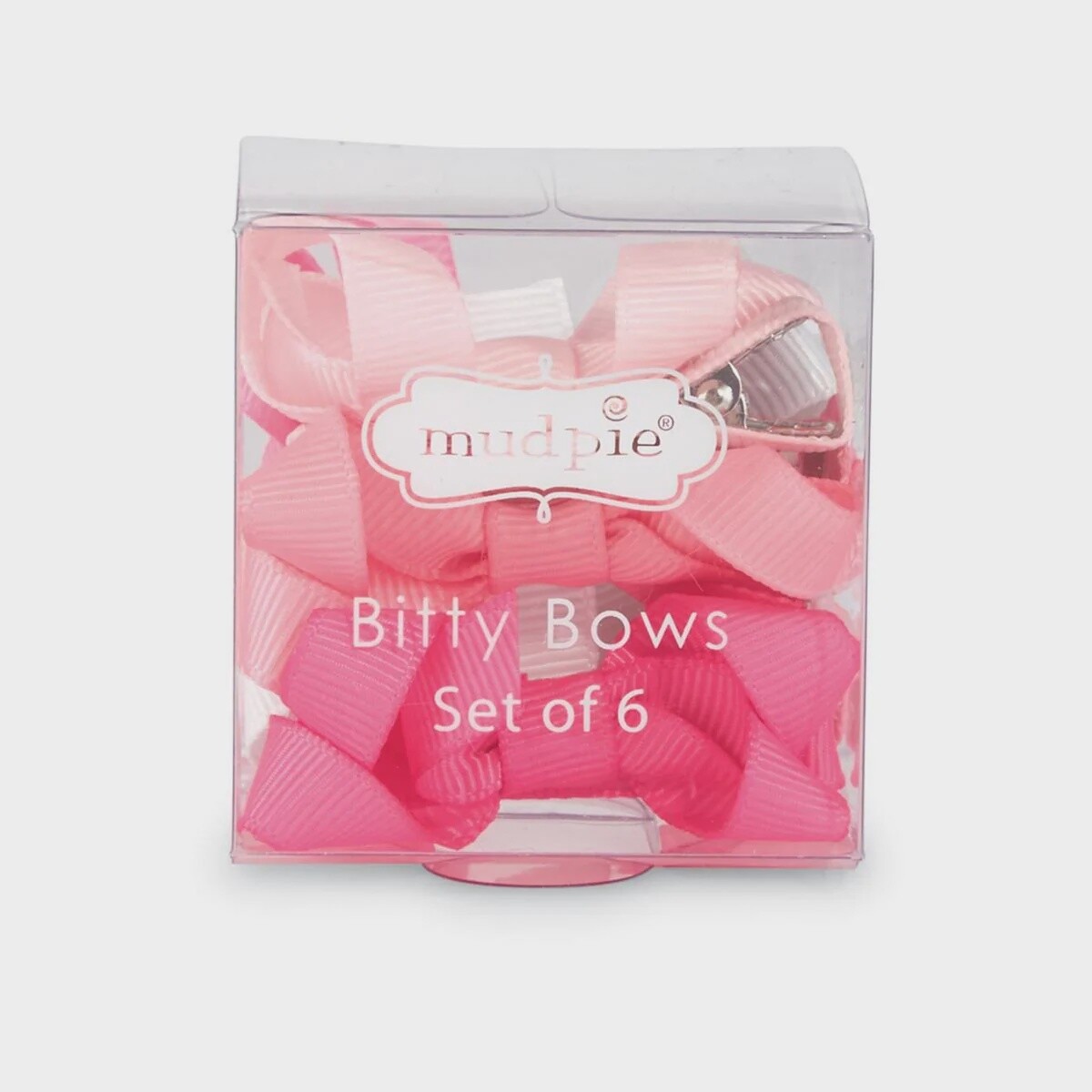 Pink Bitty Bow Set