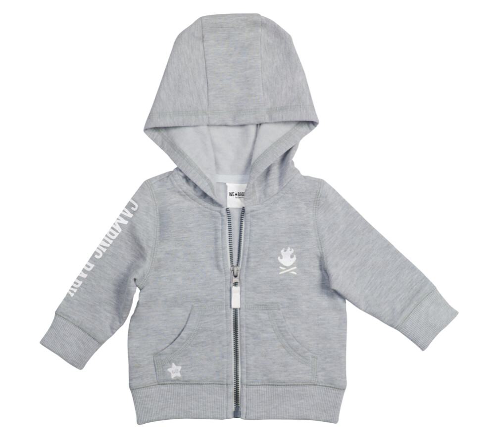 Gray Camp Baby Sweatshirt