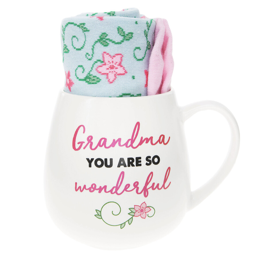Mug &amp; Socks Set, Type: Grandma