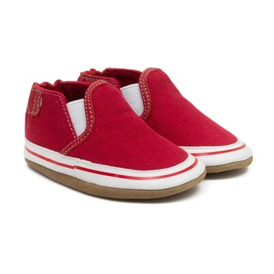 Liam Basic Red Soft Soles Robeez