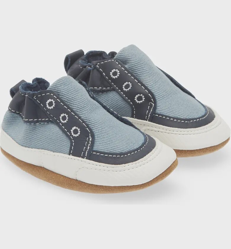 Stylish Steve Blue Soft Soles Robeez