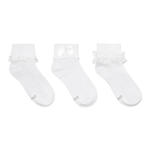 Turn Cuff Socks Set of 3
