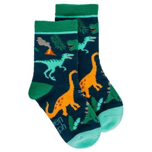 Baby Boy Stephen Joseph Socks, Size: Small, Type: Dinosaur