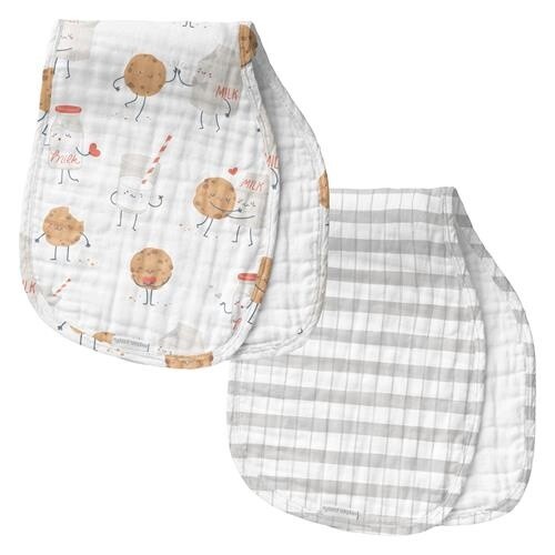 Muslin Burp Cloth, Type: Cookies &amp; Milk