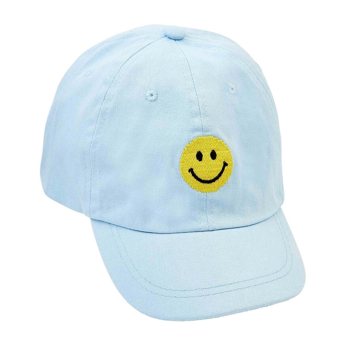 Embroidered Hat, Type: Smiley Face