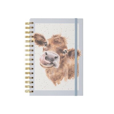 Mooo Cow Spiral Notebook