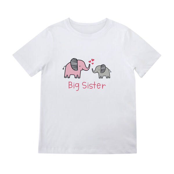 Big Sibling Shirt, Type: Big Sister, Size: 18-24 M