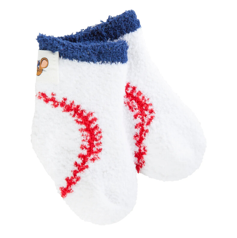 Mouse Creek Baby Crew Sock, Name: Baseball