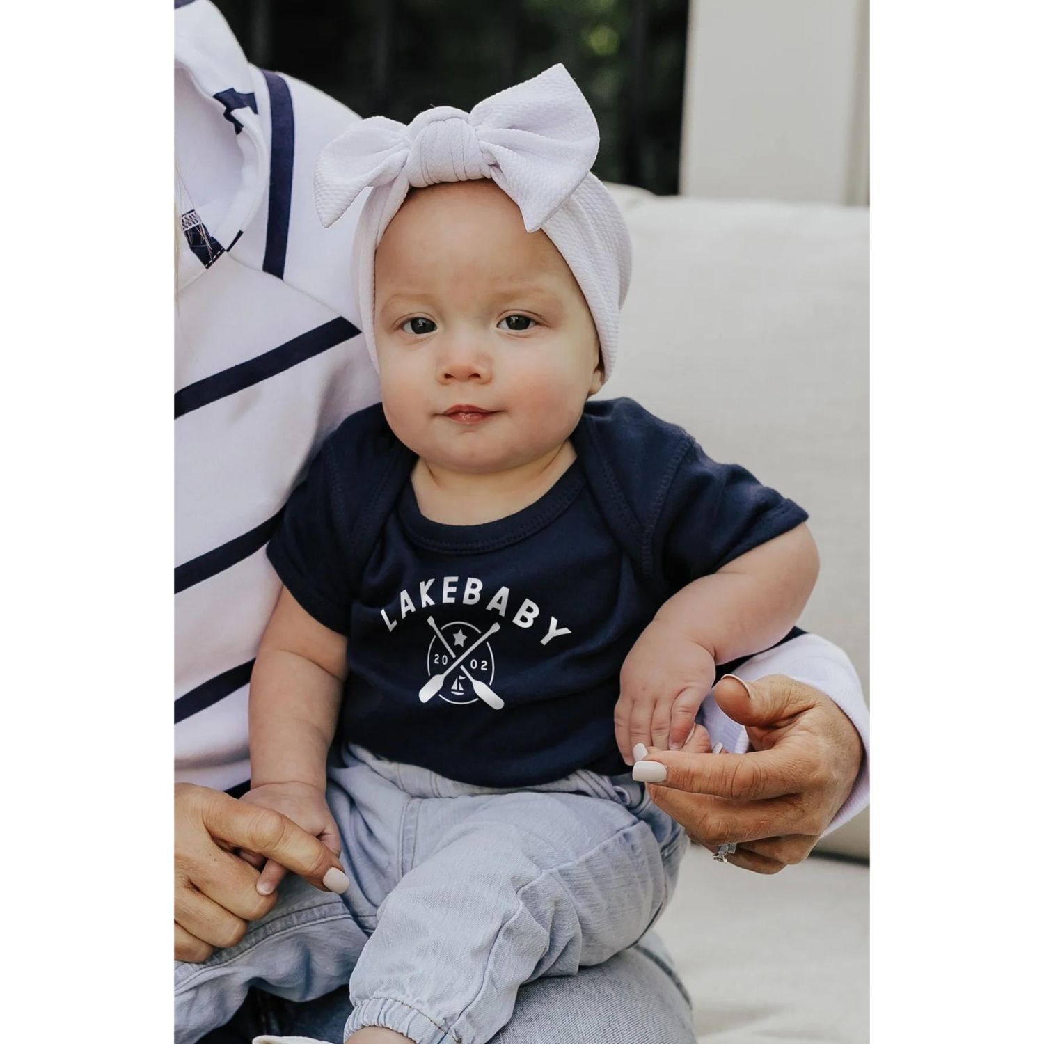 Lakegirl Navy Classic Onesie