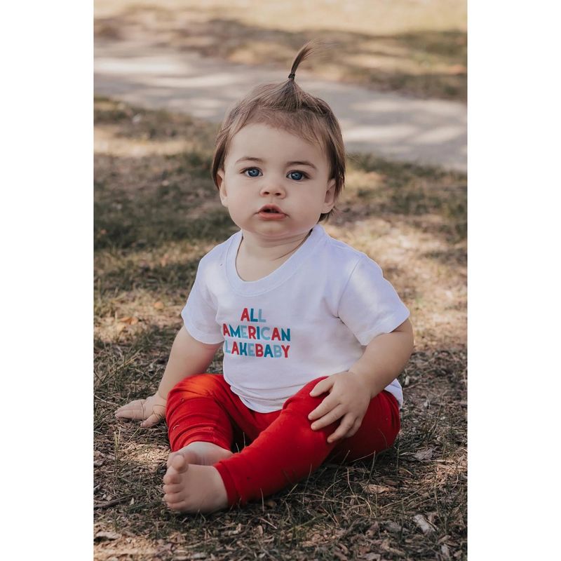 Lakegirl Infant Ringspun White Tee