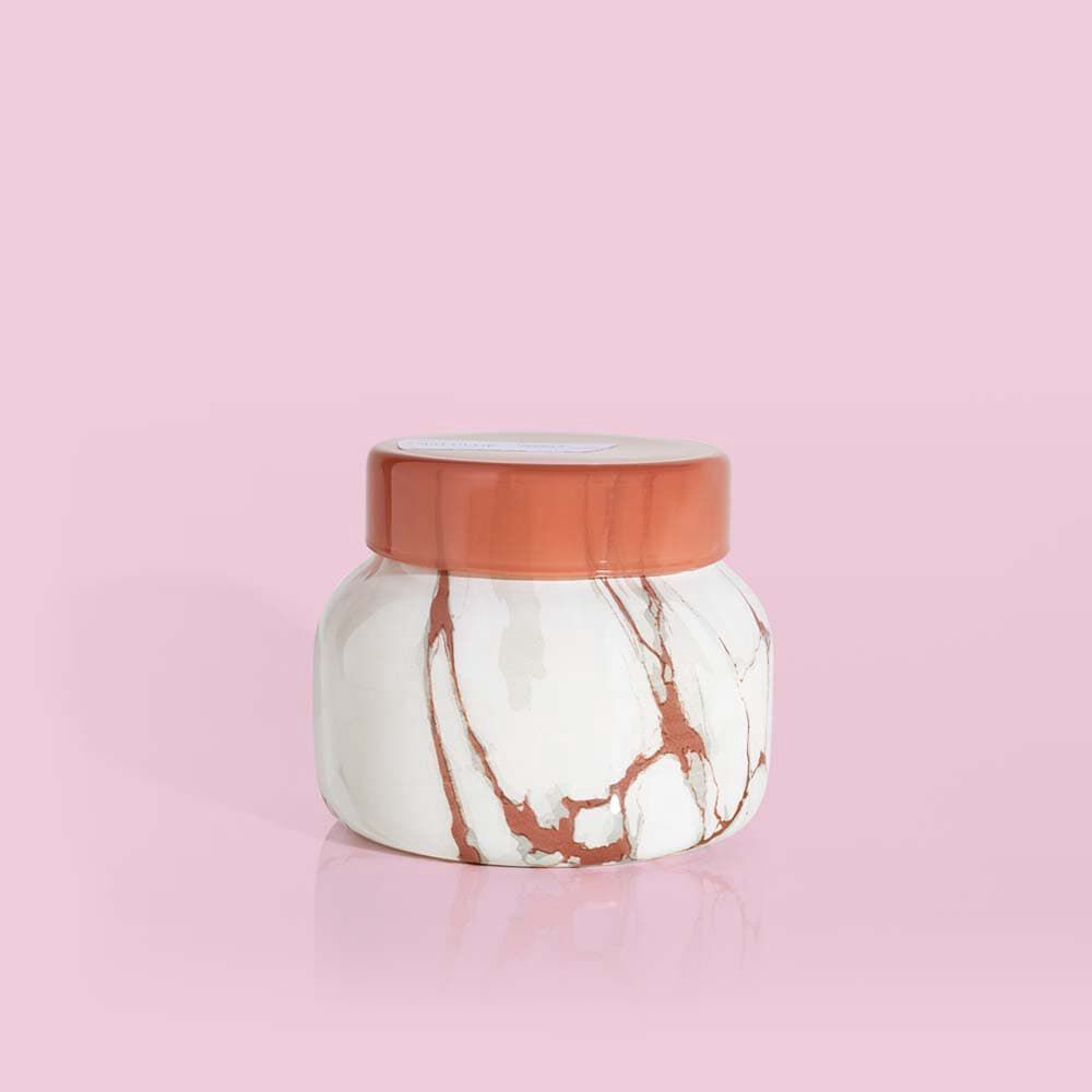 Capri Blue 8oz Jar Petite Modern Marble Candles, Type: Havana Vanilla