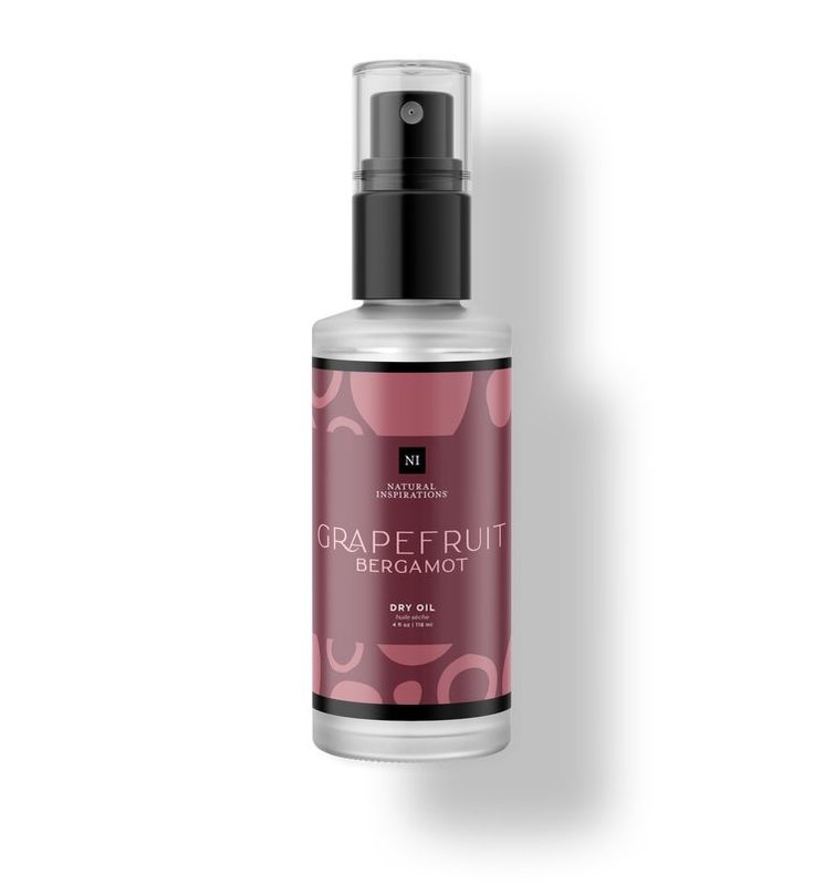 Natural Inspirations Body &amp; Face Dry Oil, Type: Grapefruit Bergamot