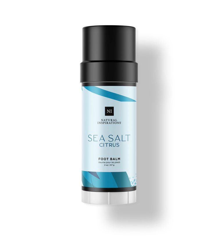 Natural Inspirations Foot Balm, Type: Sea Salt Citrus