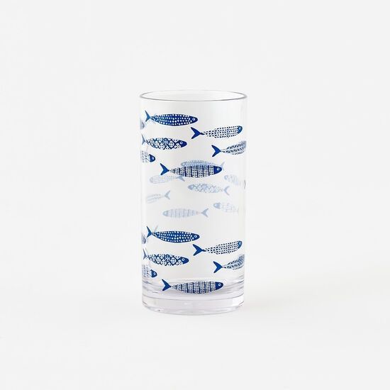 School Of Fish Acrylic Cup