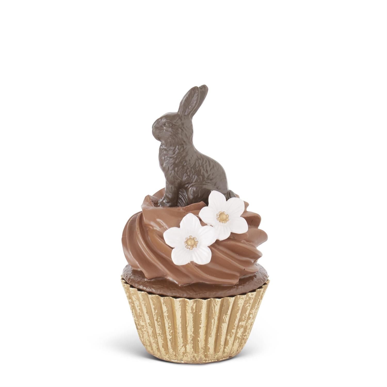 Chocolate Bunny Cupcake Container