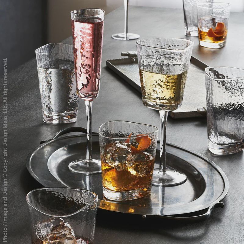 Serapha Irregular Shape Drinking Glass