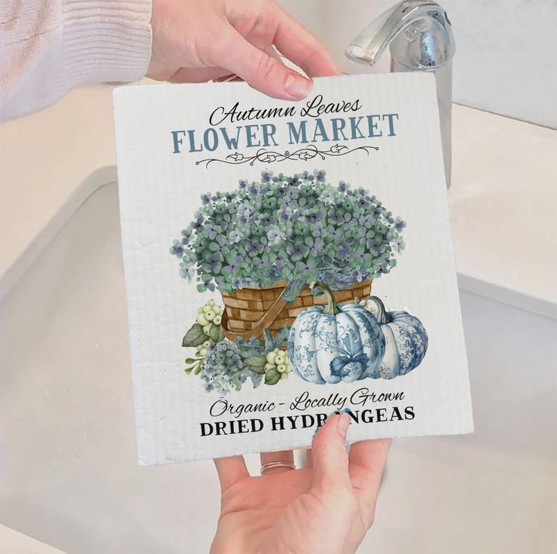 Fall Swedish Dishcloth