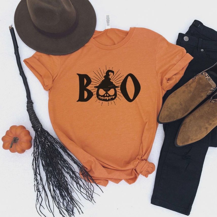 Stiles Tee Boo Pumpkin TShirt