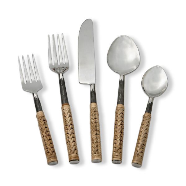 Bamboo Handle Flatware