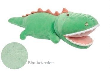 Huggie Pal Plush &amp; Blanket, Type: Alex The Alligator