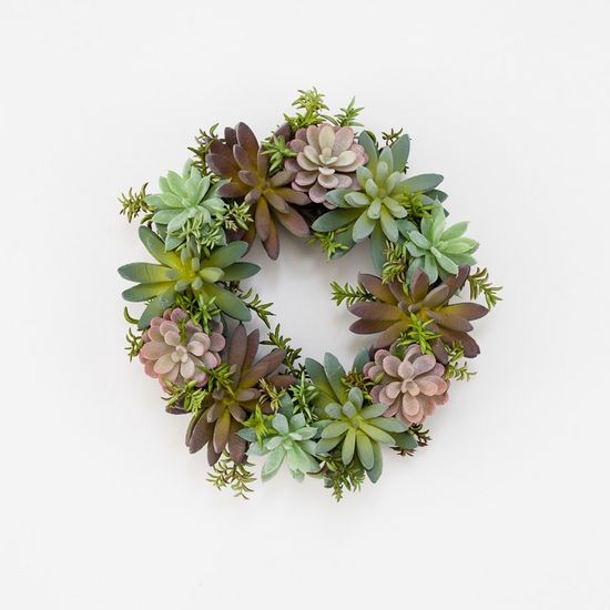 12&quot; Succulent Wreath