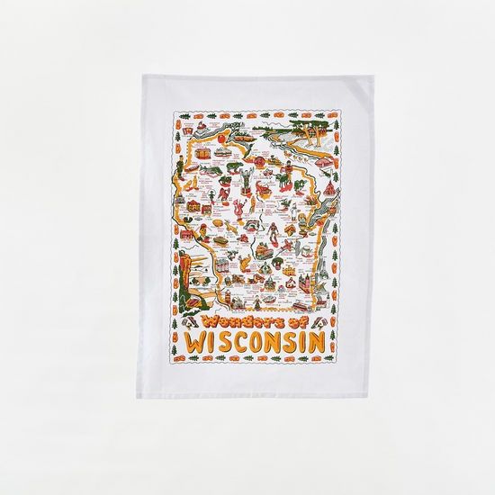 Wisconsin Tea Towel