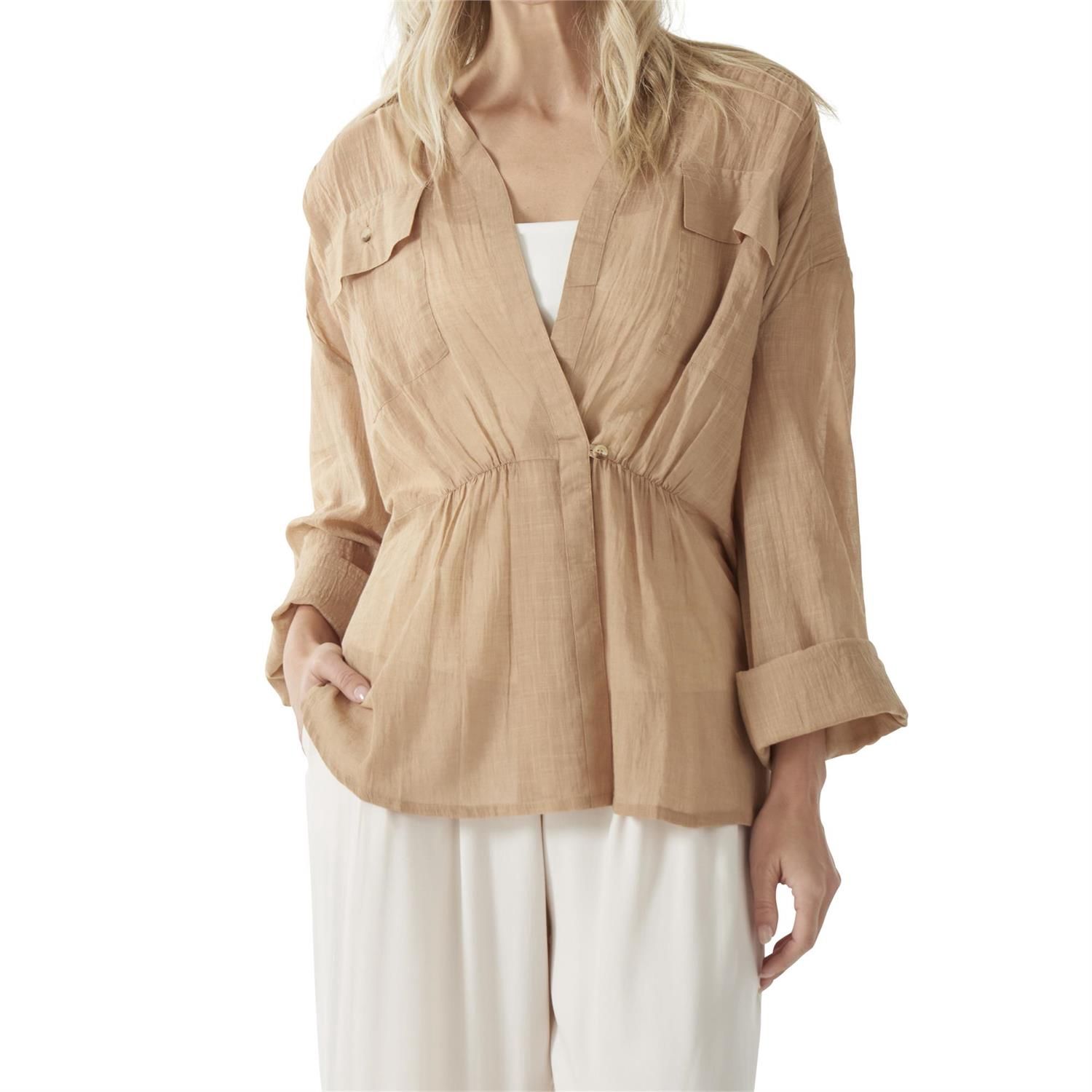 Gauge Wrap Top