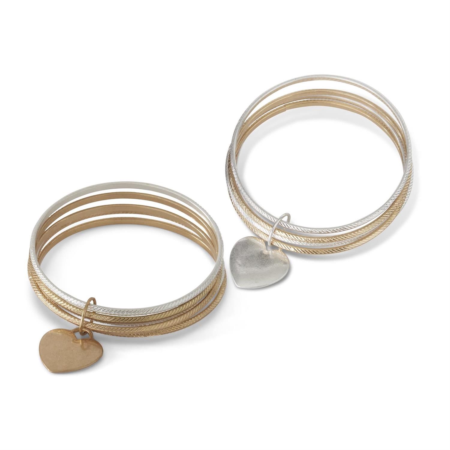 5 Piece Bangle Bracelets