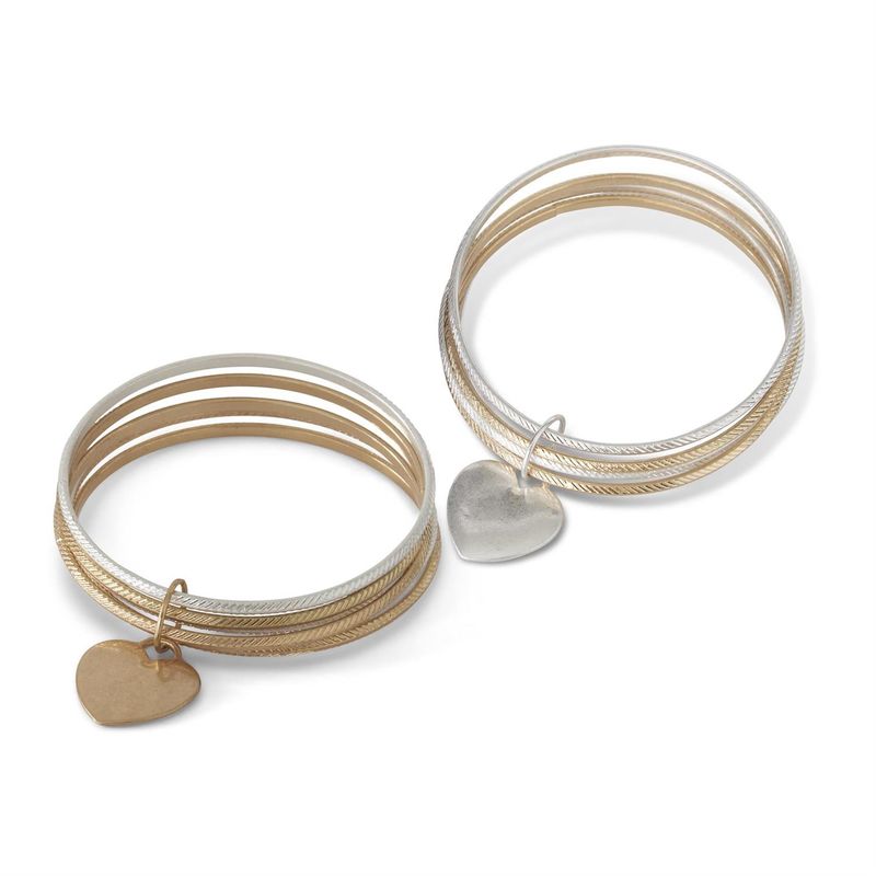 5 Piece Bangle Bracelets