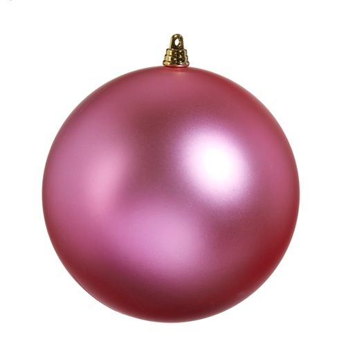 6&quot; Ball Ornaments, Colour: Matte Fuchsia