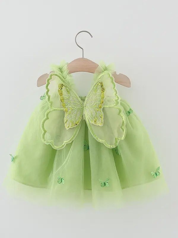 Butterfly Mesh Princess Dress