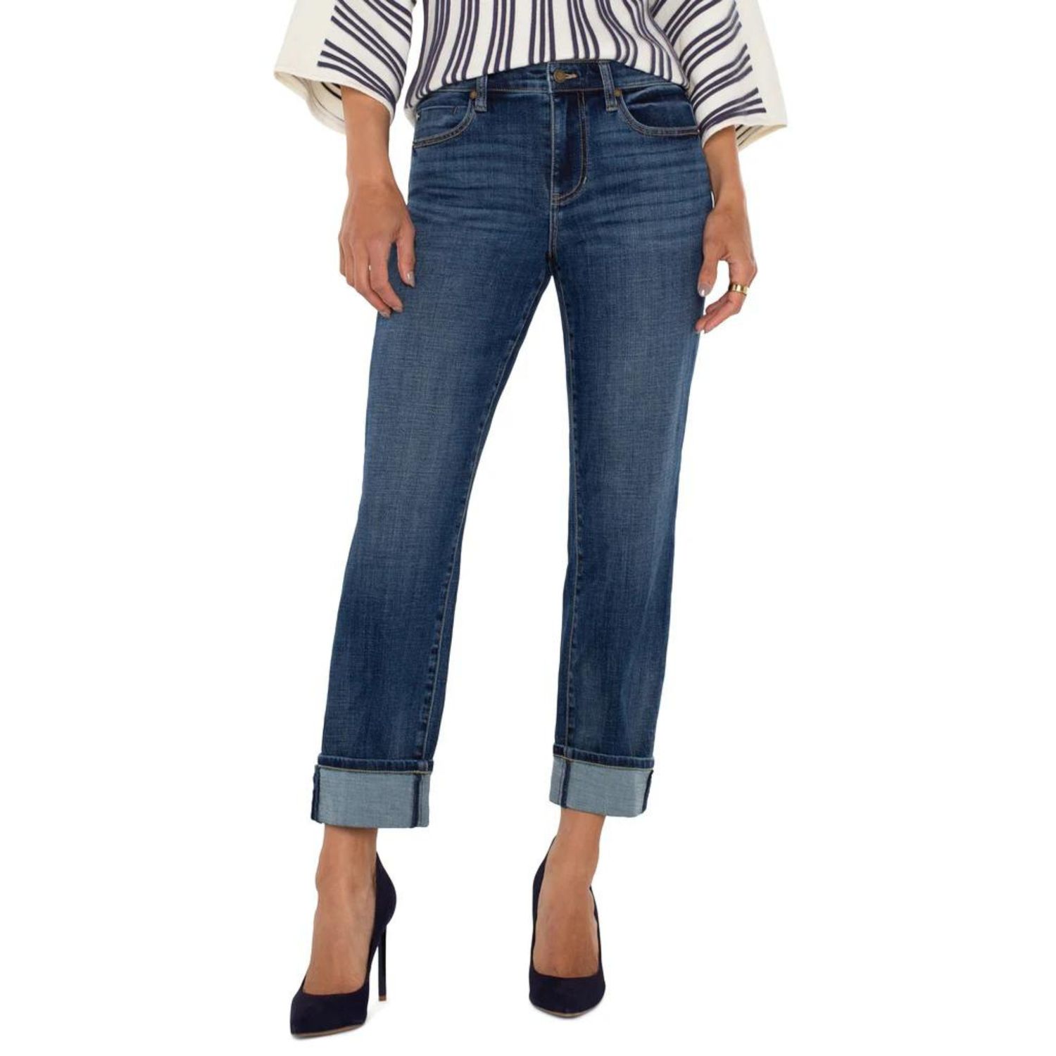 Liverpool Marley Cuffed Girlfriend Rushland Jeans