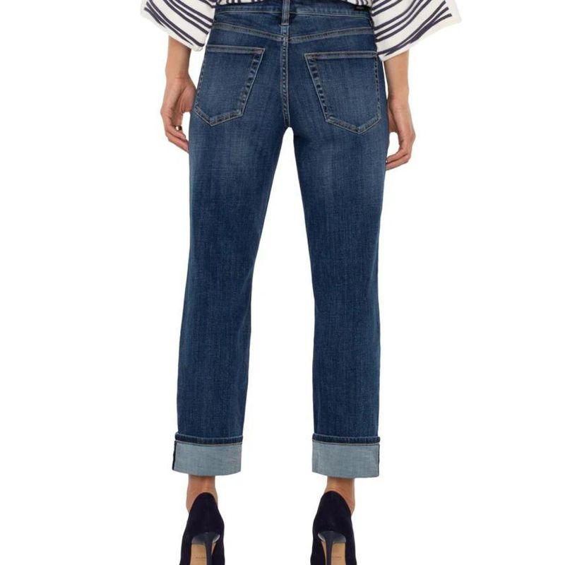 Liverpool Marley Cuffed Girlfriend Rushland Jeans