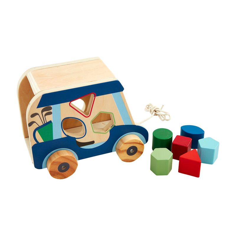 Golf Cart Shape Sorter Set