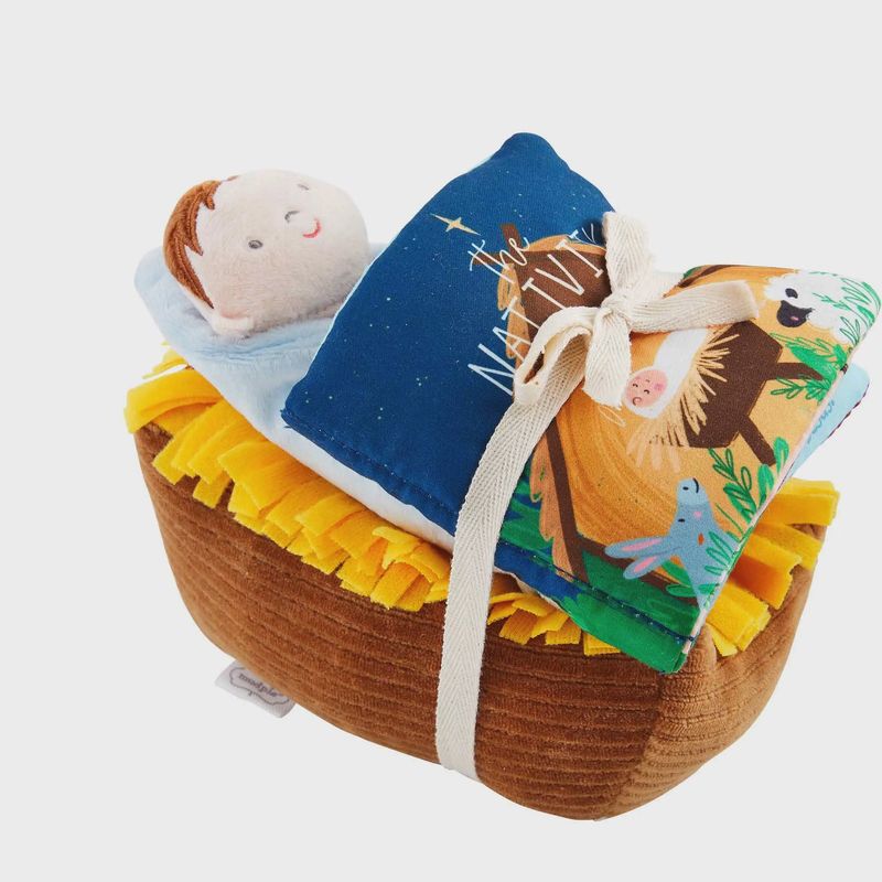 Nativity Plush w/book