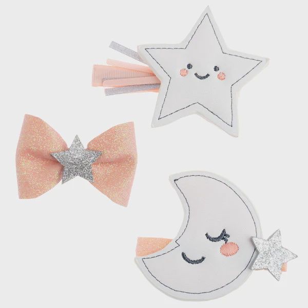 Stephen Joseph Hair Clips, Type: Silver Star