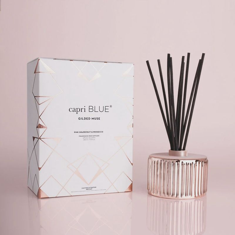Pink Grapefruit &amp; Prosecco Gilded Muse Reed Diffuser
