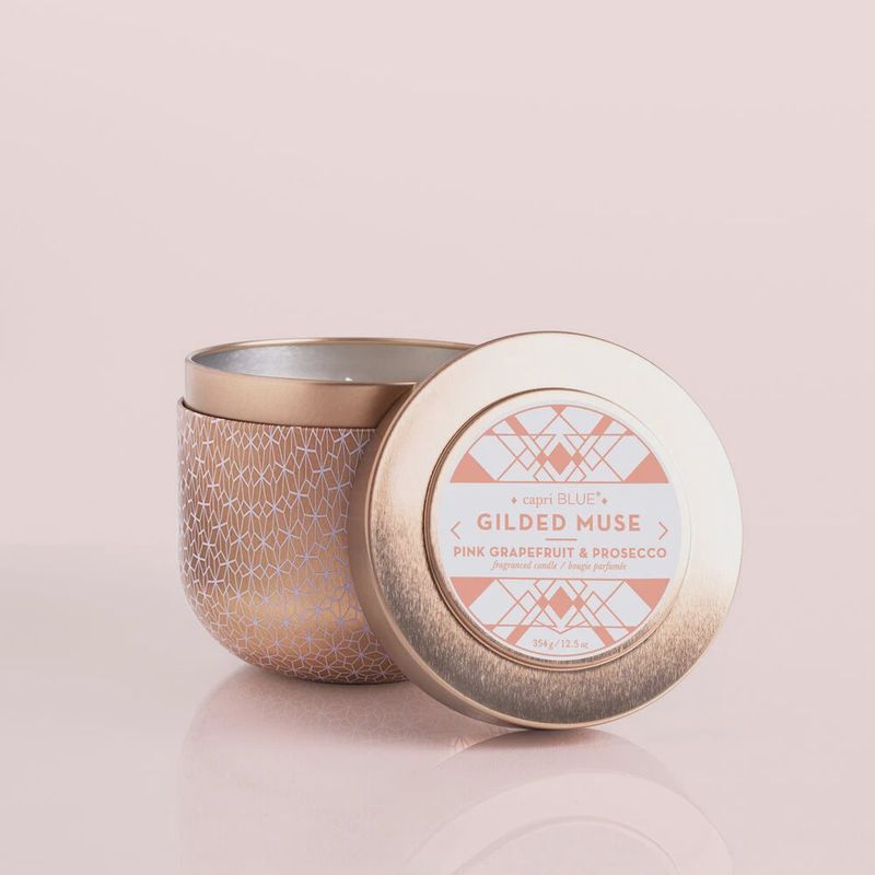 Pink Grapefruit &amp; Prosecco Gilded Muse Jar