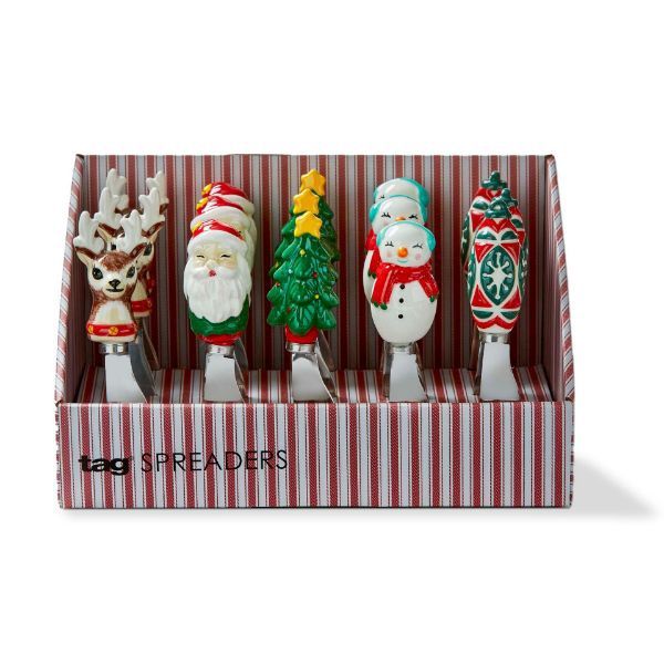 Christmas Assorted Spreaders