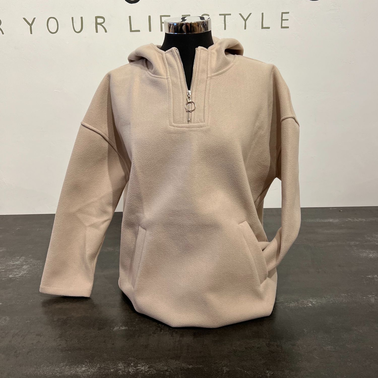 Papa Fashions Pullover Zip Hoodie