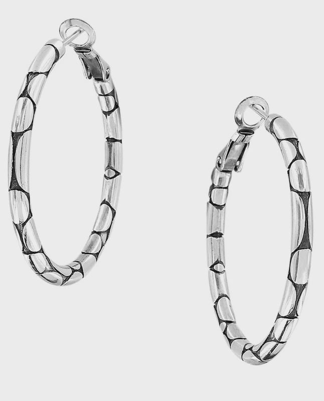 Pebble Small Hoop Earrings