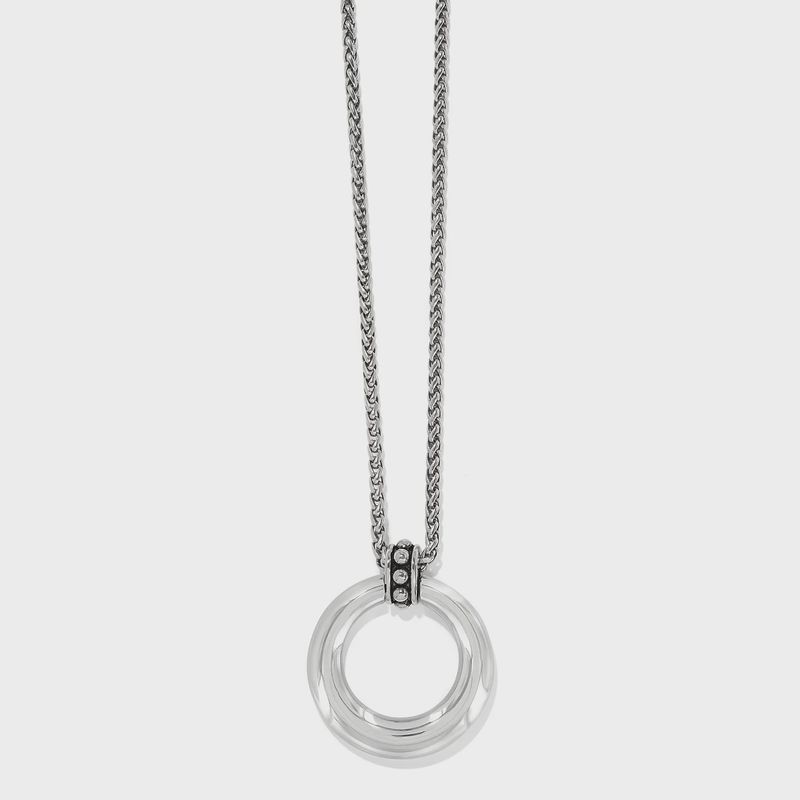 Pretty Tough Stud Large Circle Necklace