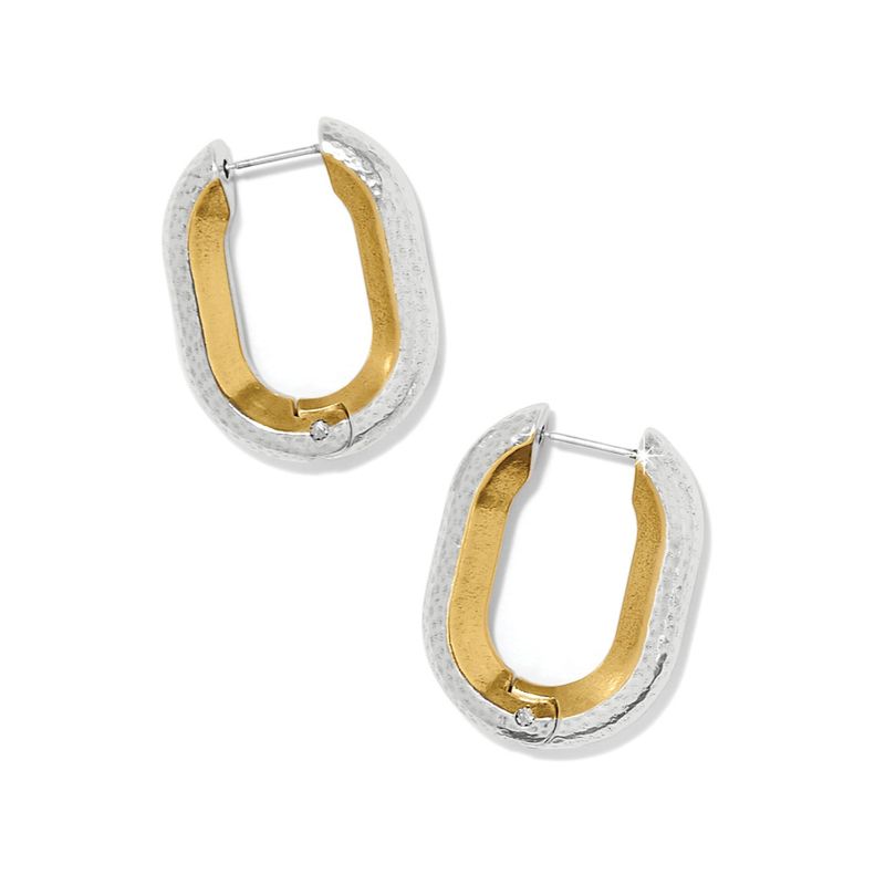 Ferrara Medici Hinged Hoop Earrings