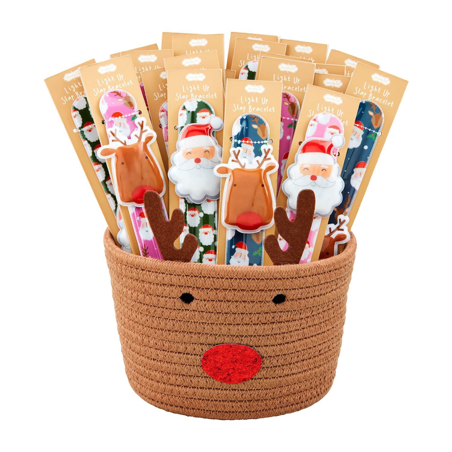 Christmas Light Up Slap Bracelets