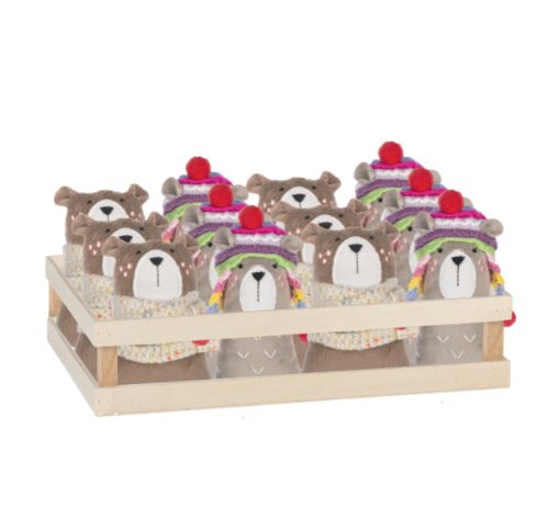 Winter Fun Bear Ornaments