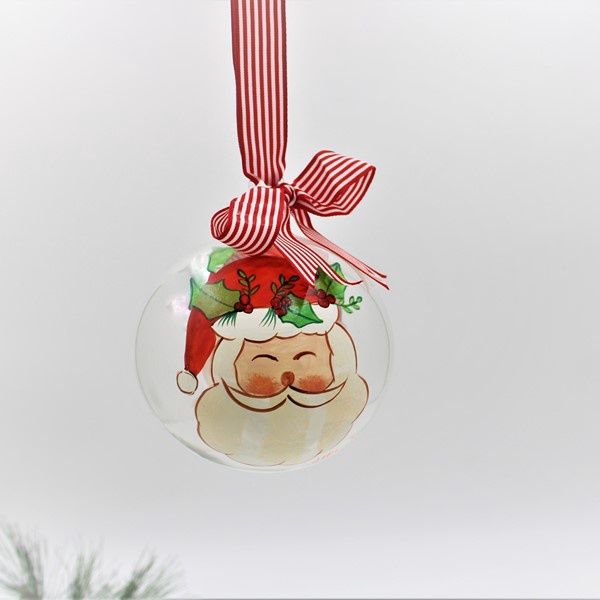 5&quot; Handpainted Glass Ornament