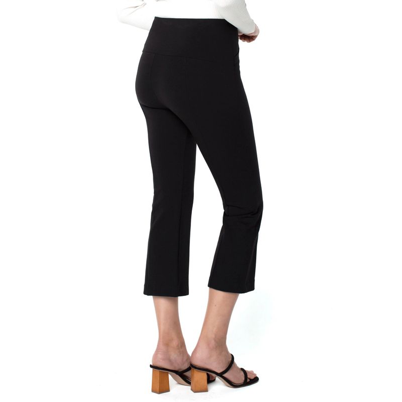 Liverpool Black Stella Kick Flare Trousers