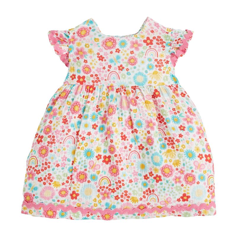 Rainbow Floral Dress