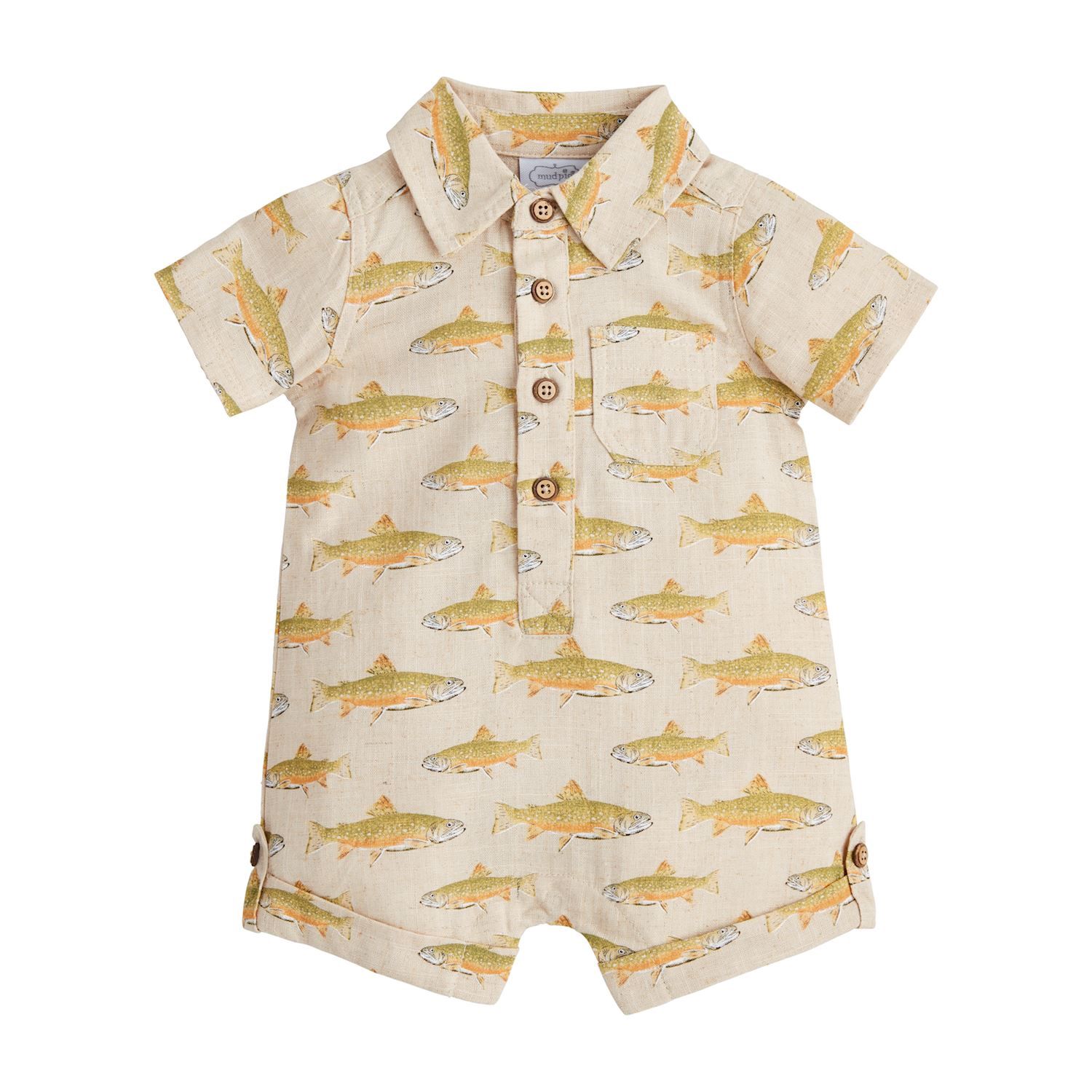 Linen Fish Shortall