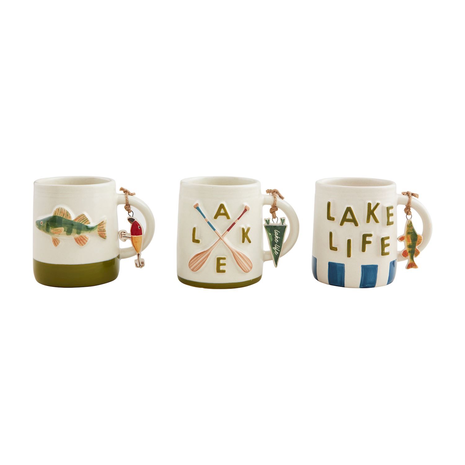 Fish Mug Charm Set